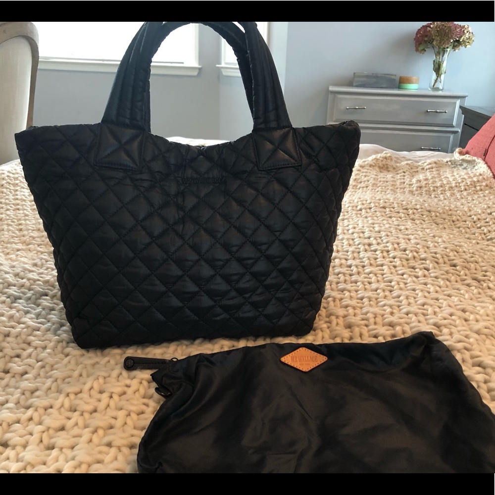 MZ Wallace small black Metro tote